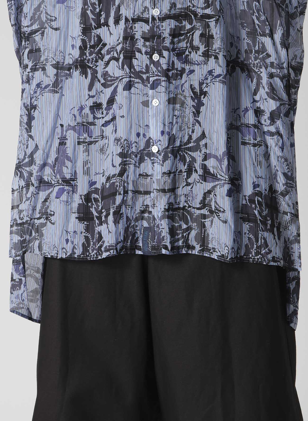 Cu PLAID PT STRIPE BUTTON DETAIL SHIRT