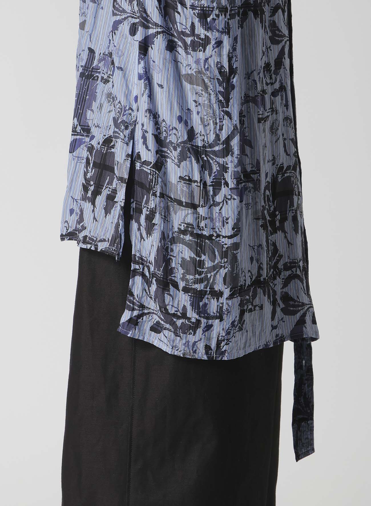 Cu PLAID PT STRIPE BUTTON DETAIL SHIRT