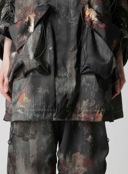 FLOWER PT STRING COAT