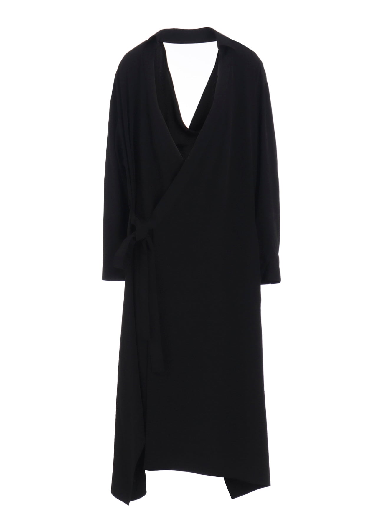 TA/PE CREPE DE CHINE RELAXED FIT SHIRT DRESS – THE SHOP YOHJI YAMAMOTO