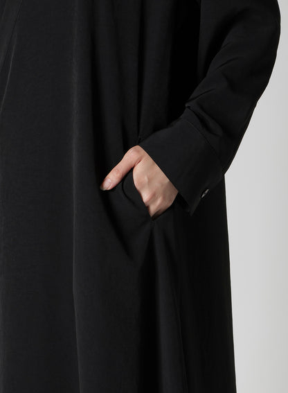 TA/PE CREPE DE CHINE RELAXED FIT SHIRT DRESS