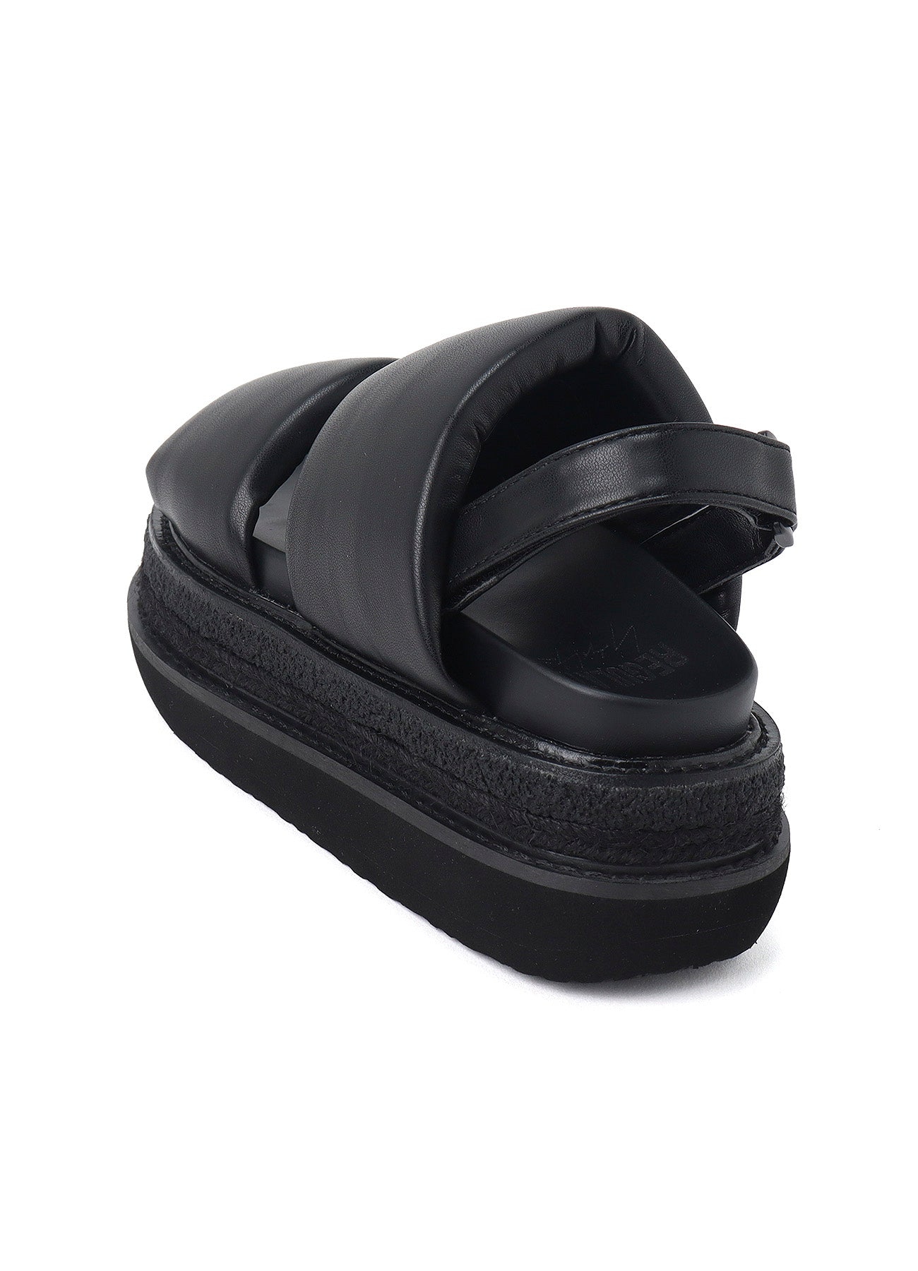 PU LEATHER FLATFORM SANDAL