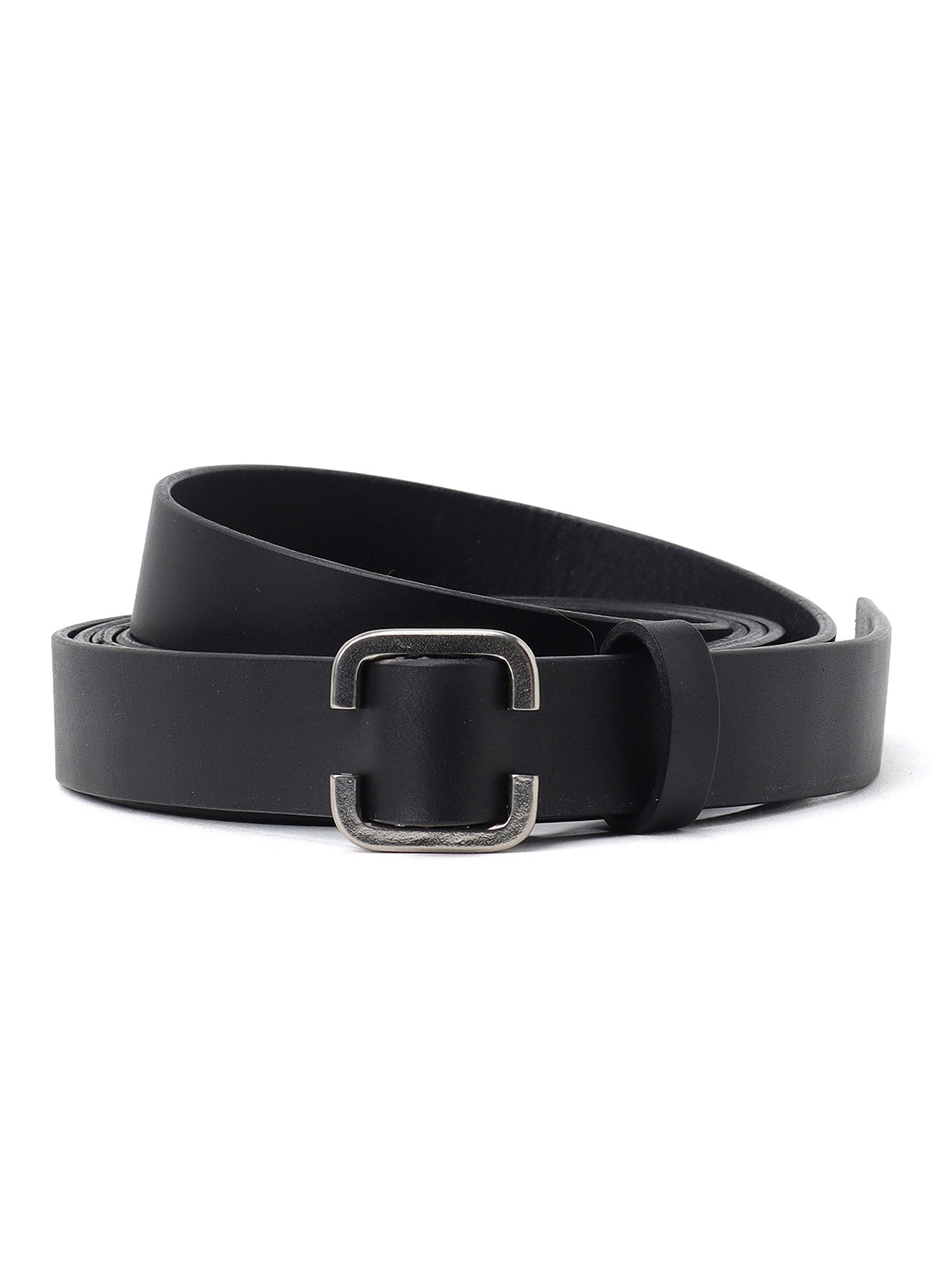 MATT SOFT OIL LEATHER LONG LENGTH BELT – THE SHOP YOHJI YAMAMOTO