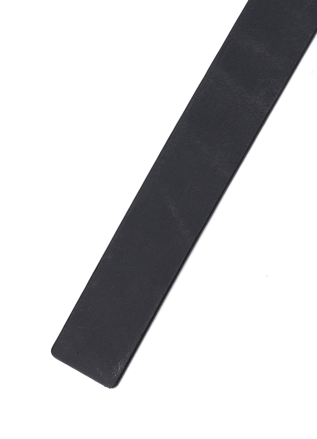 MATT SOFT OIL LEATHER LONG LENGTH BELT