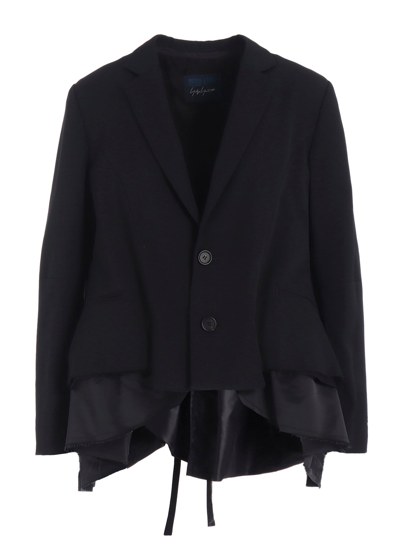 GABARDINE PEPLUM JACKET