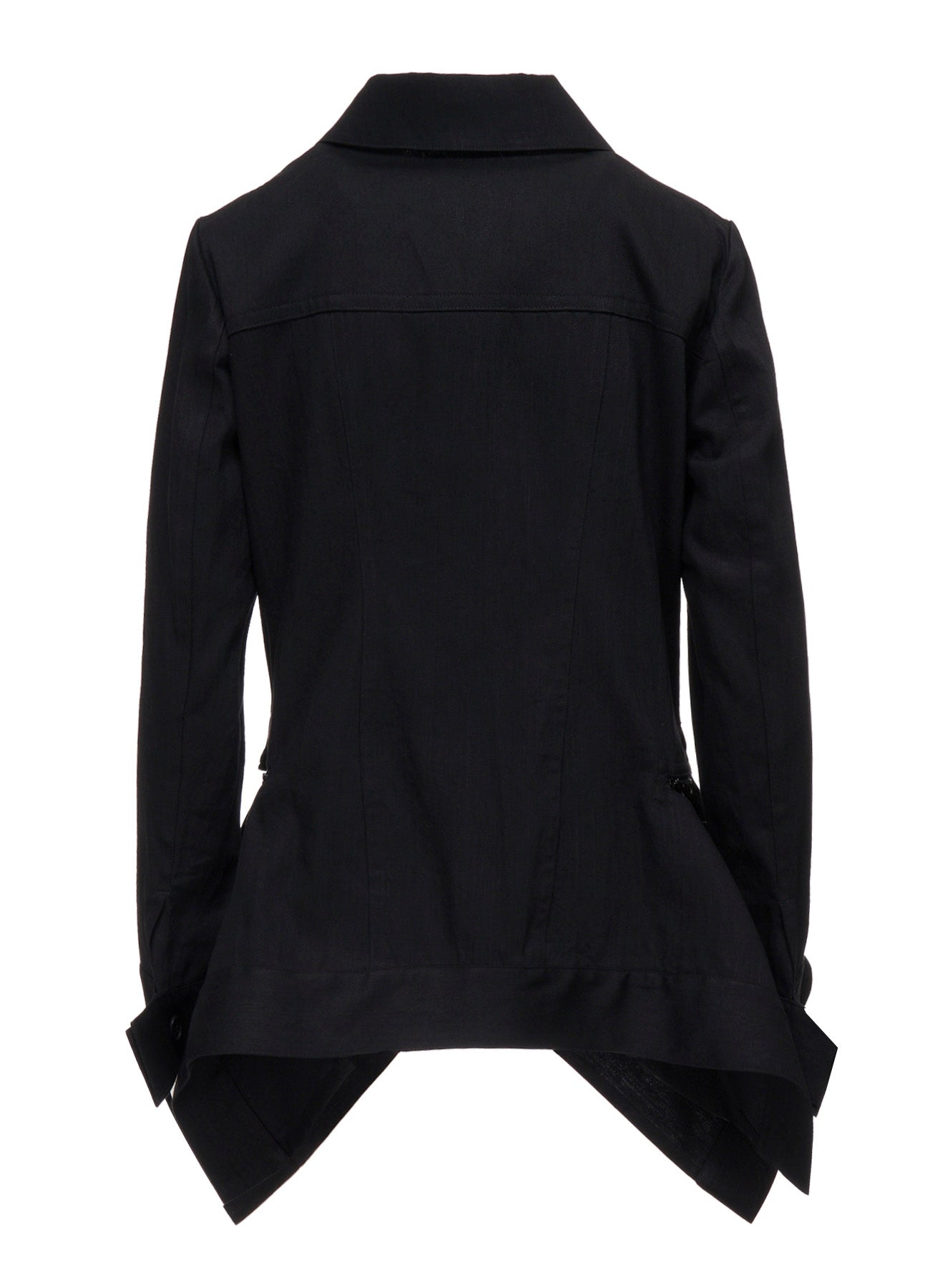 8oz DENIM SIDE ZIP JACKET