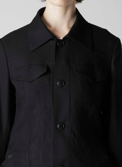 RAYON VIYELLA SIDE ZIP JACKET