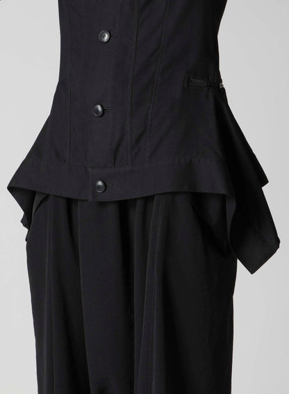 RAYON VIYELLA SIDE ZIP JACKET