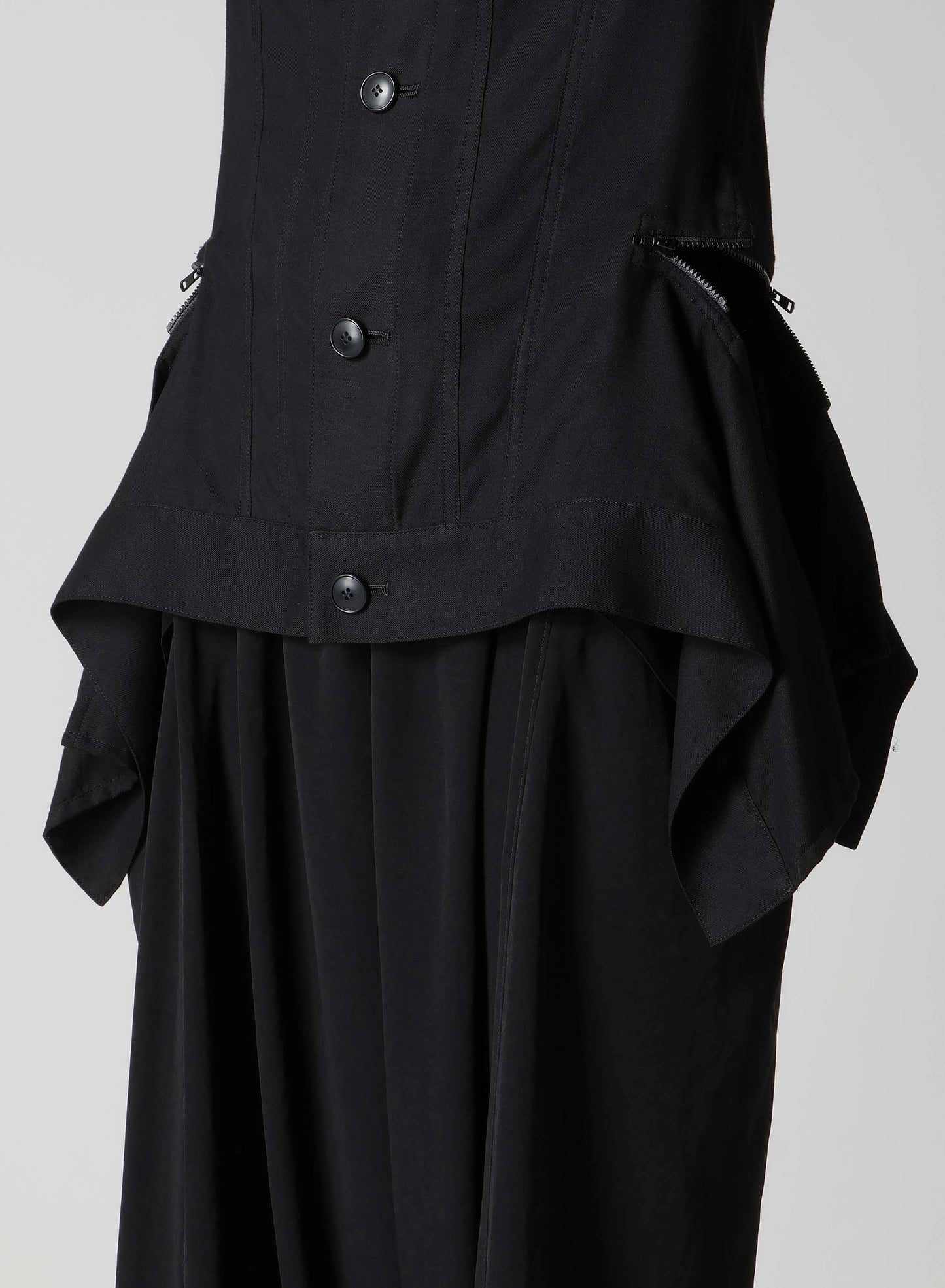 RAYON VIYELLA SIDE ZIP JACKET