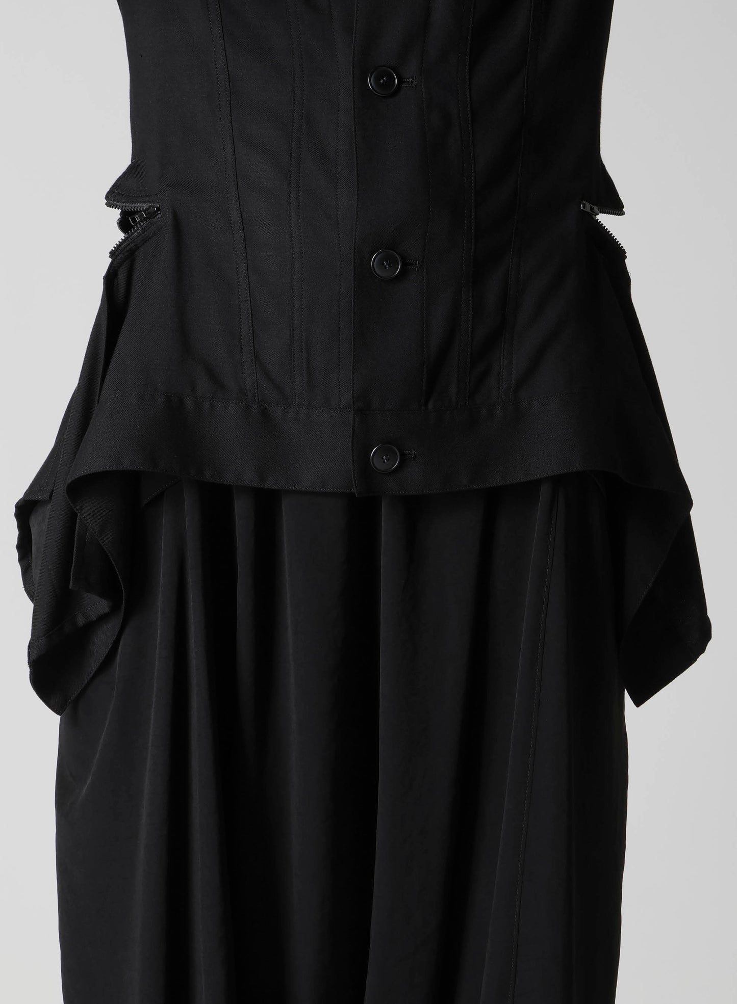 RAYON VIYELLA SIDE ZIP JACKET
