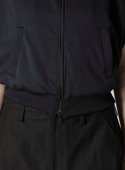 PE INTERLOCK SHORT CAPE