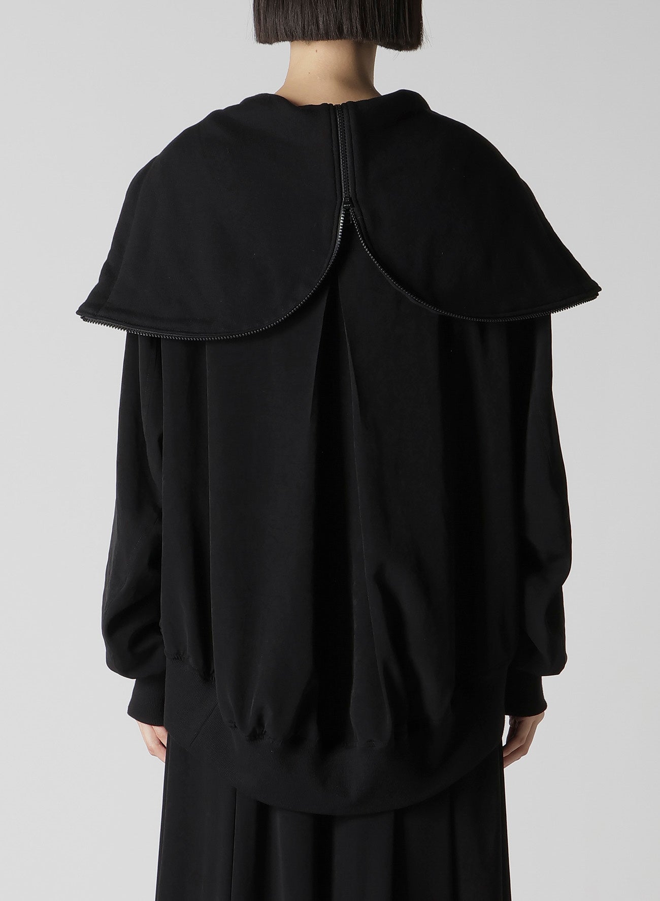 TA/PE CREPE DE CHINE HOODED BOMBER JKT – THE SHOP YOHJI YAMAMOTO