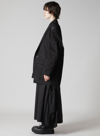 KATSURAGI OPAL FINISHING OVERSIZED JACKET