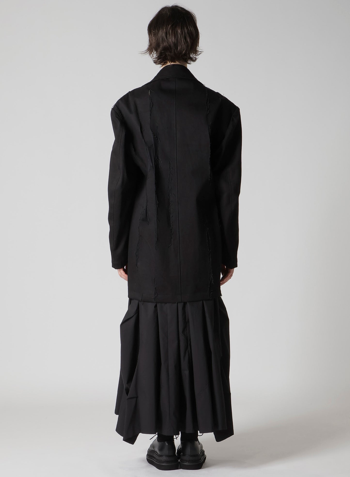 KATSURAGI OPAL FINISHING OVERSIZED JACKET