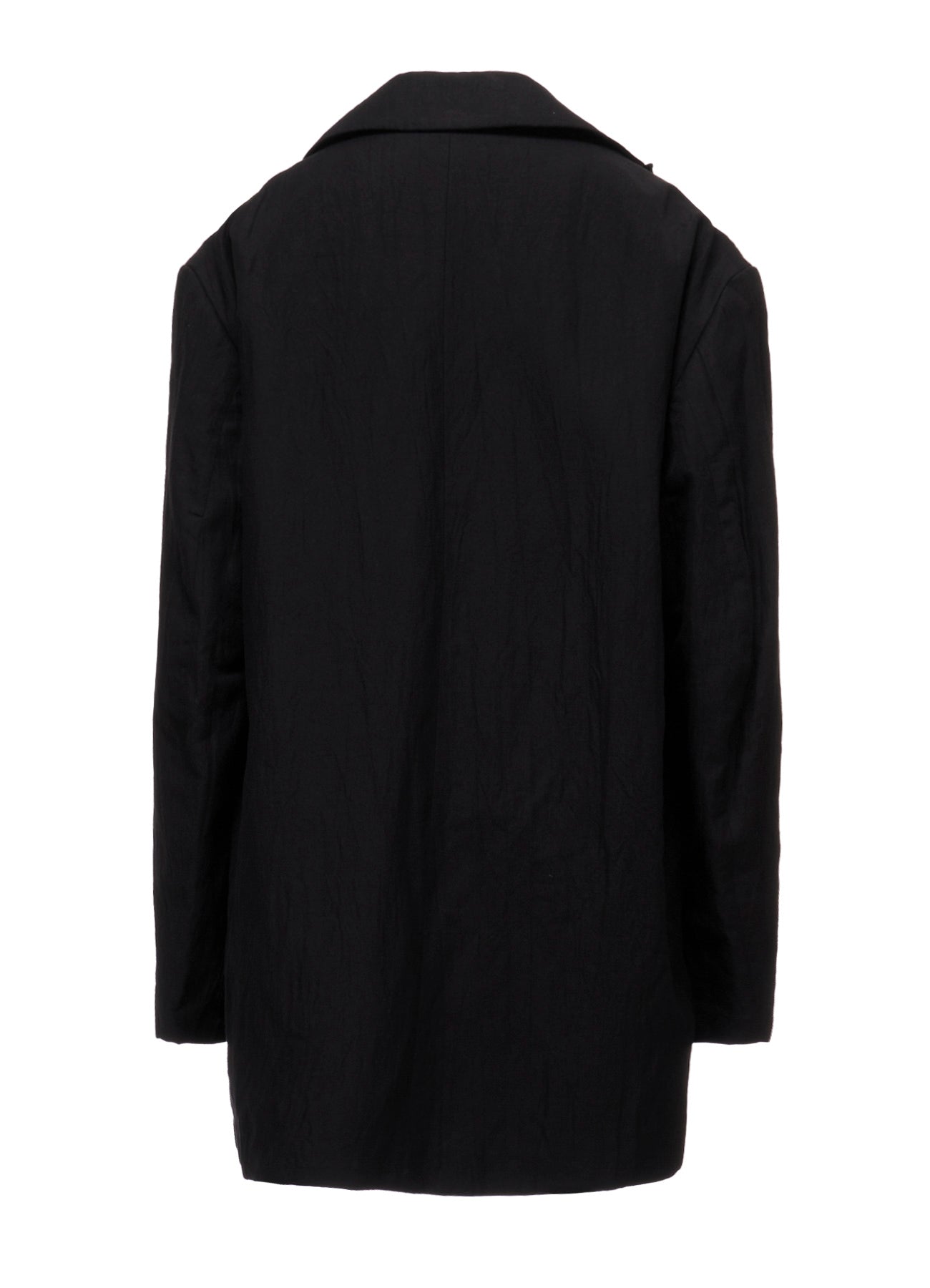 MIXED WEAVE TWILL OVERSIZED JACKET