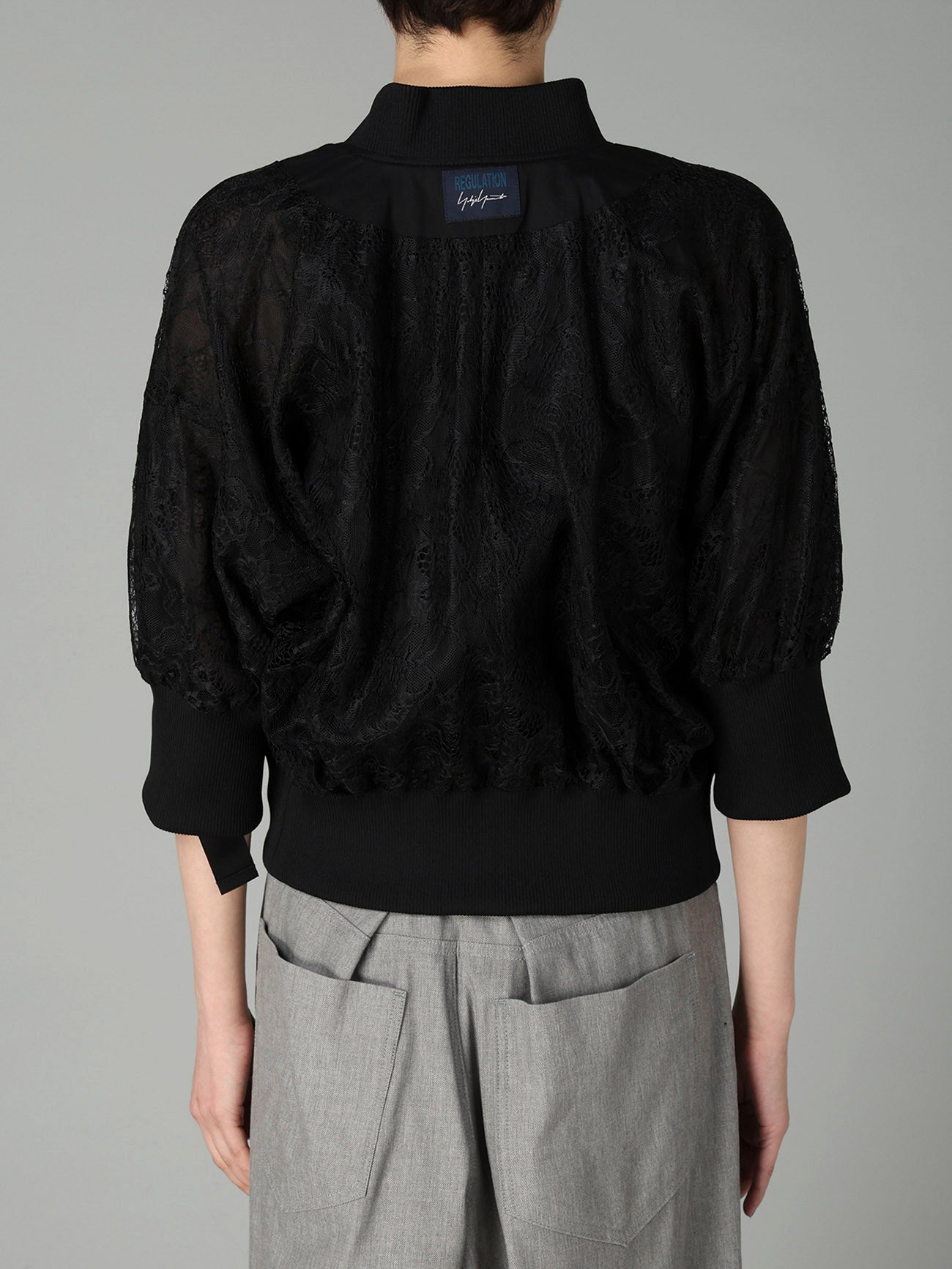 SHORT SLEEVES BOMBER JACKET