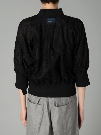 SHORT SLEEVES BOMBER JACKET