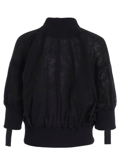 SHORT SLEEVES BOMBER JACKET