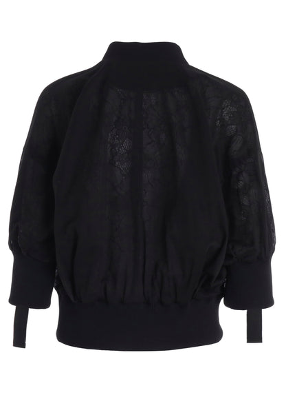 SHORT SLEEVES BOMBER JACKET