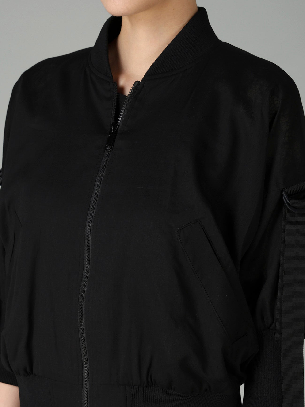 SHORT SLEEVES BOMBER JACKET – THE SHOP YOHJI YAMAMOTO