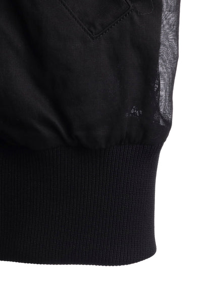 SHORT SLEEVES BOMBER JACKET