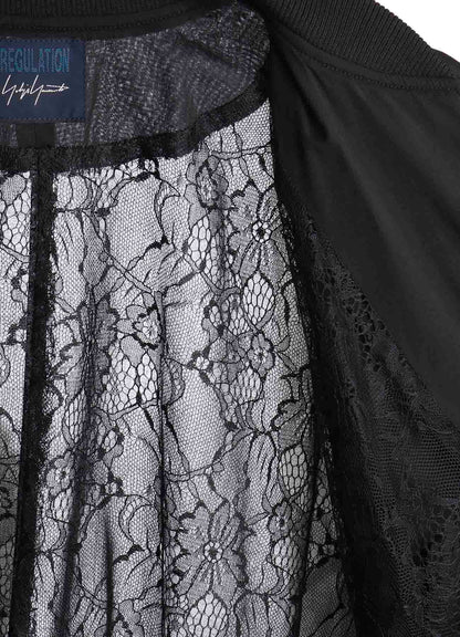 SHORT SLEEVES BOMBER JACKET