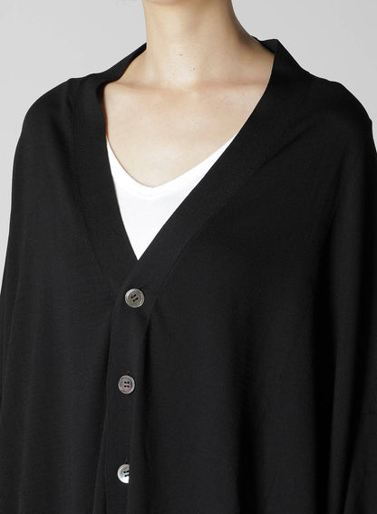 RYO 18G V NECK CARDIGAN