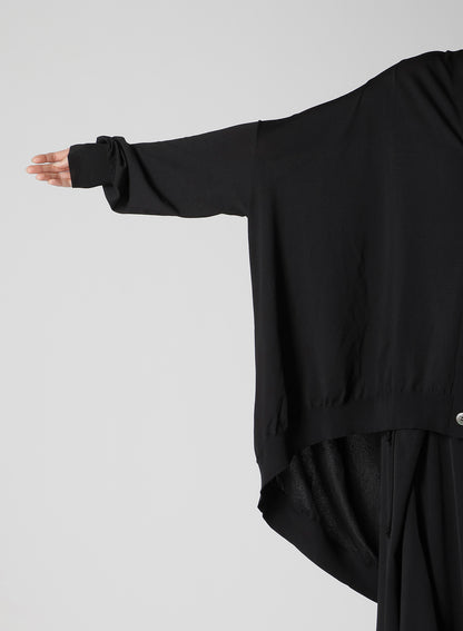 RYO 18G V NECK CARDIGAN