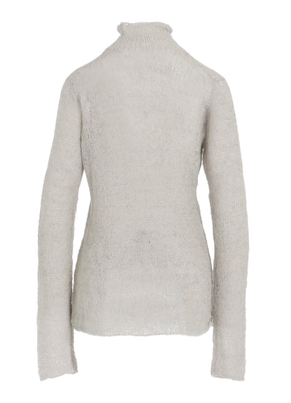 SUMMER KNIT HIGH NECK TOP