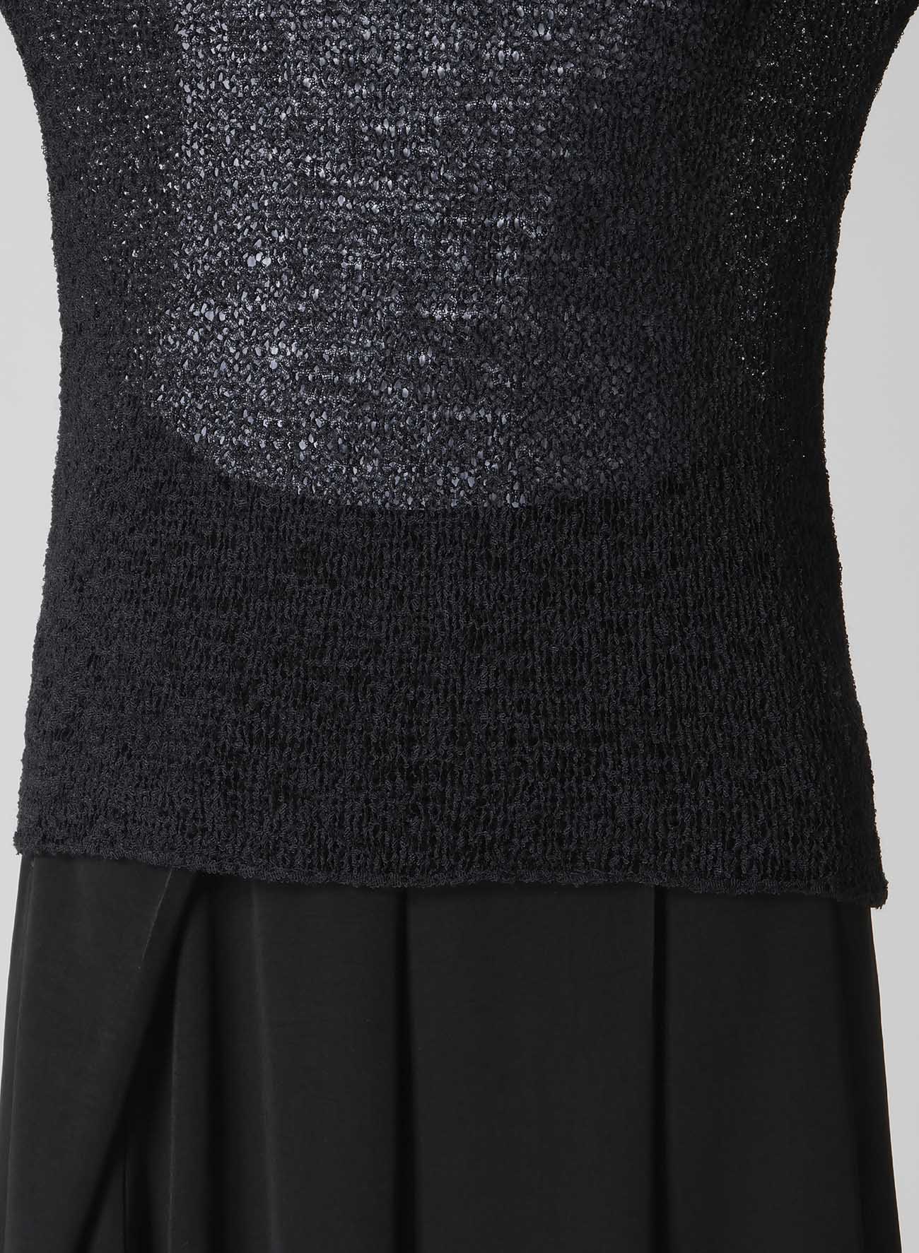SUMMER KNIT HIGH NECK TOP – THE SHOP YOHJI YAMAMOTO