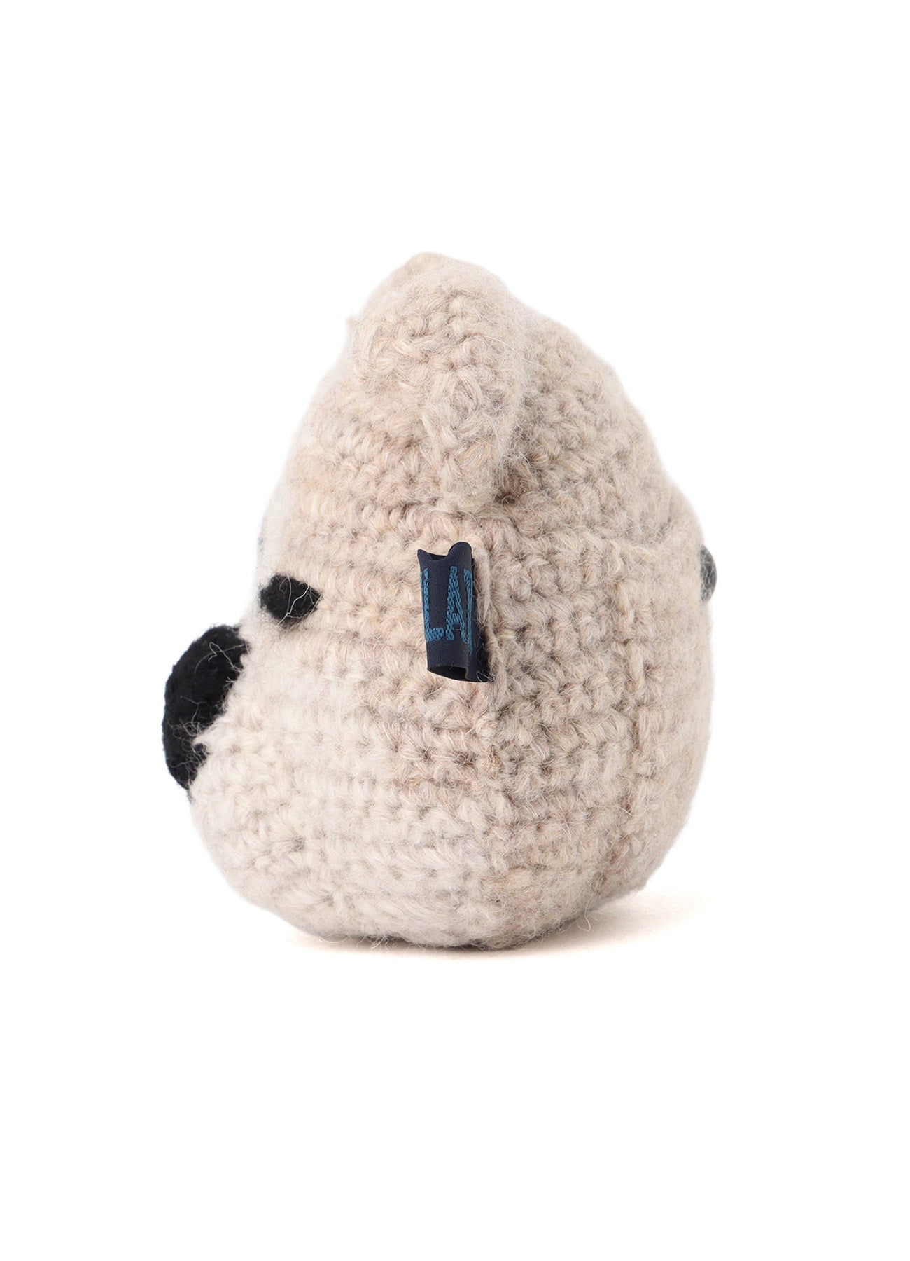 COMBINATION KNITTED KEY CHARM WITH MIRROR