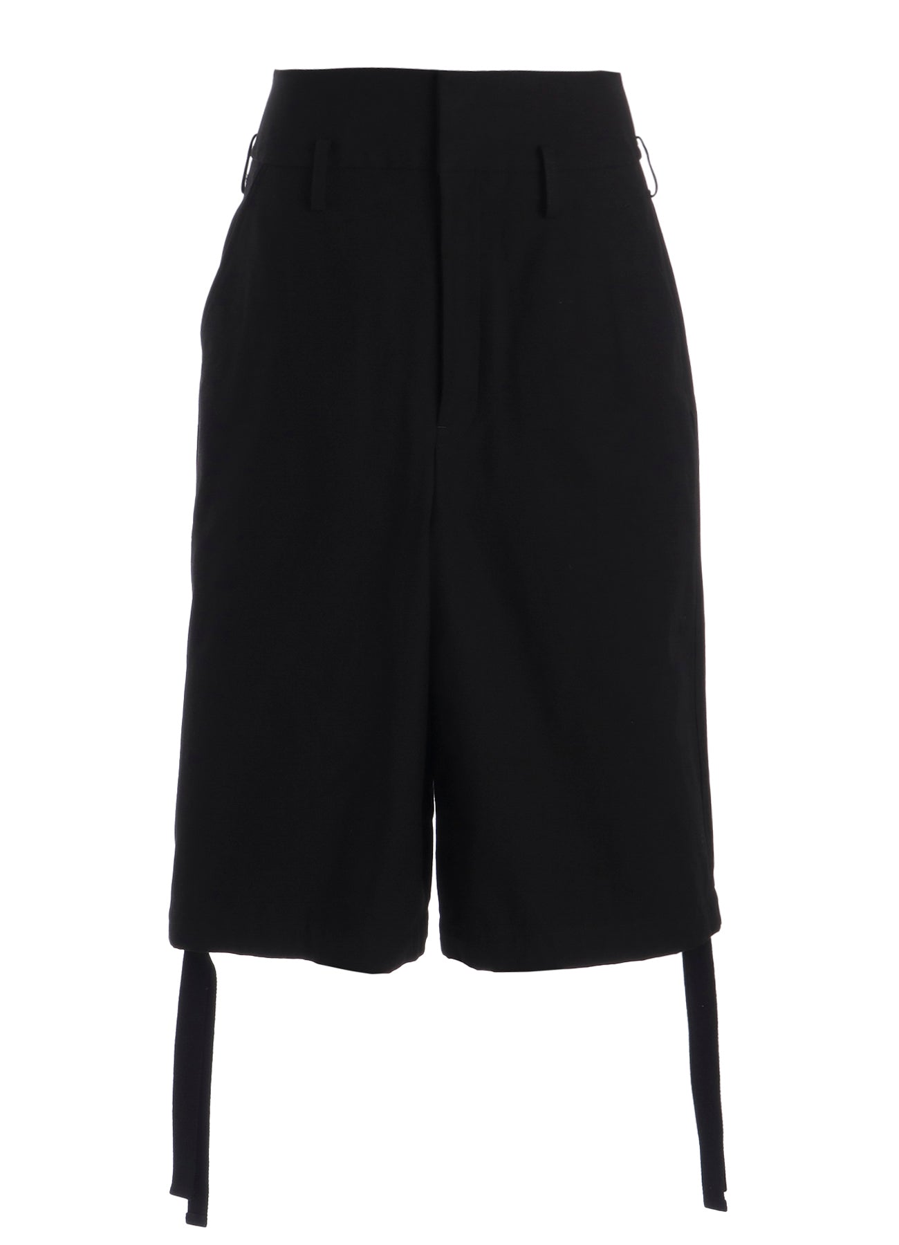 MILITARY BACKSIDE SATIN BERMUDA PANTS