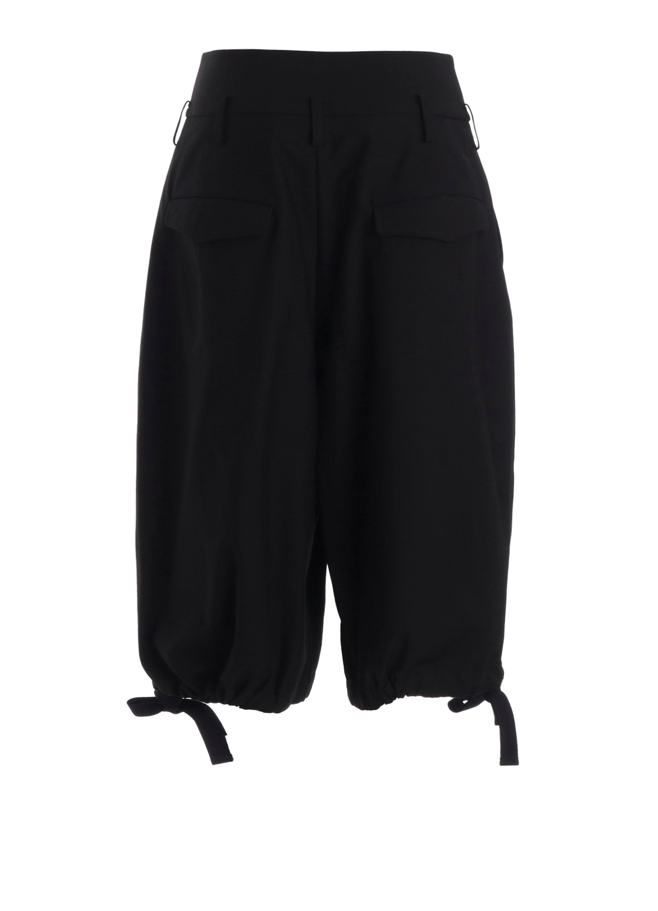 MILITARY BACKSIDE SATIN BERMUDA PANTS