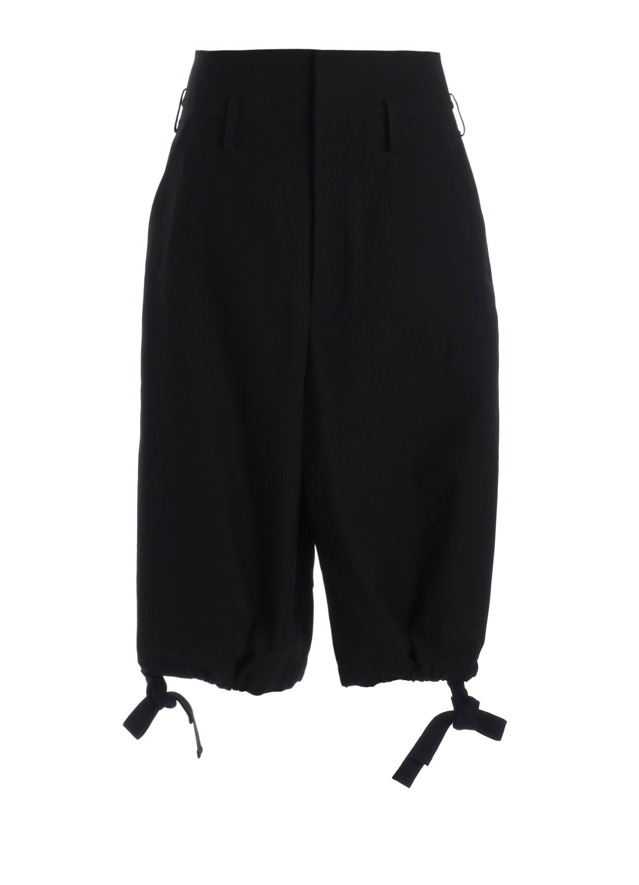 MILITARY BACKSIDE SATIN BERMUDA PANTS