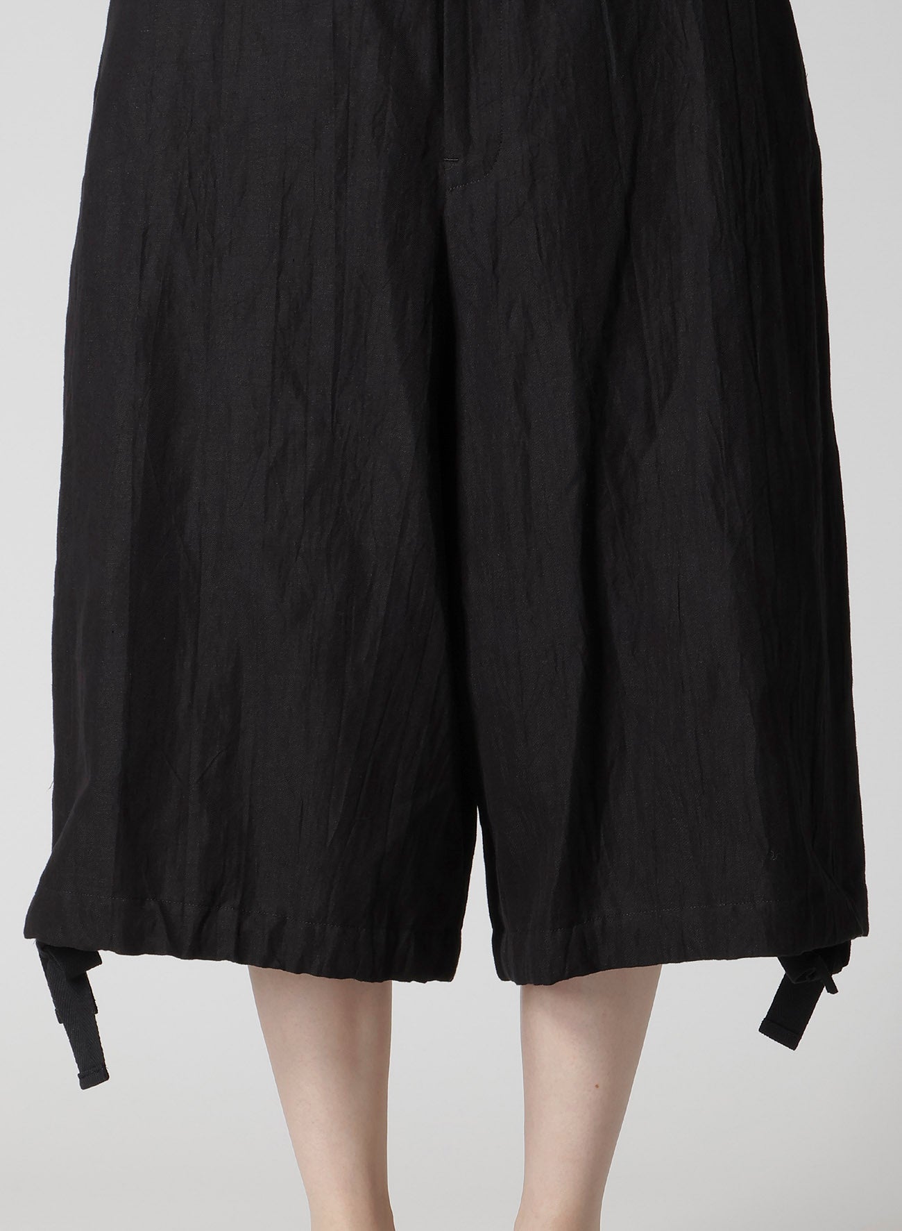 MIXED WEAVE TWILL BERMUDA PANTS – THE SHOP YOHJI YAMAMOTO