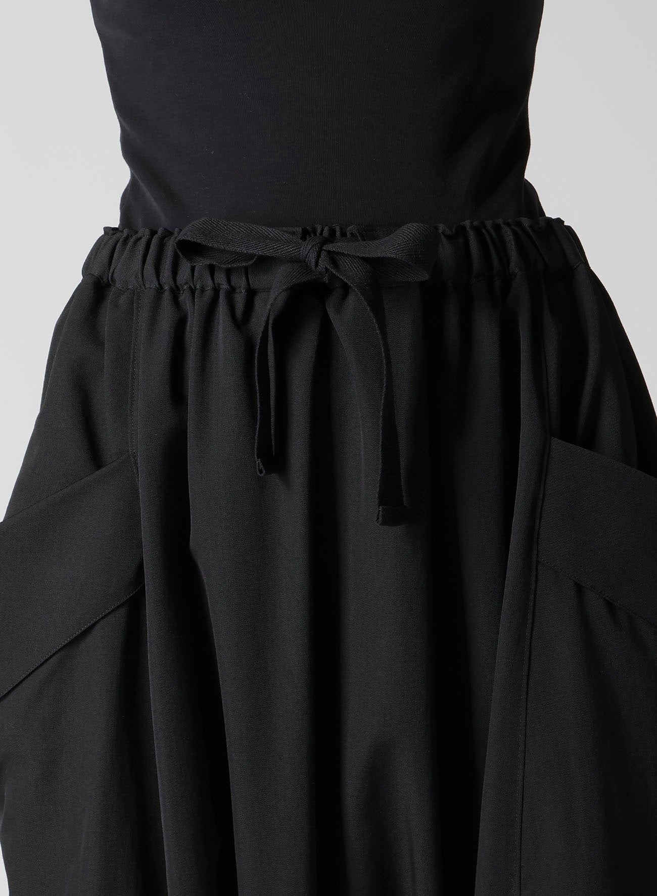 GABARDINE BIG POCKET SAROUEL PANTS – THE SHOP YOHJI YAMAMOTO