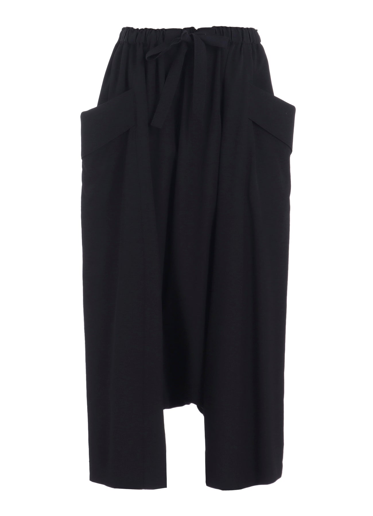 GABARDINE BIG POCKET SAROUEL PANTS