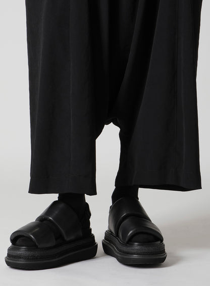 TA/PE CREPE DE CHINE BIG POCKET SAROUEL PANTS