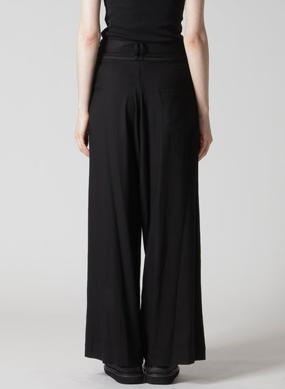 RAYON VIYELLA DOUBLE LOOP D PANTS