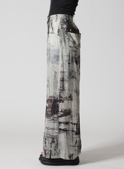 Champs-Elysees PT ASYMMETRY BAGGY PANTS