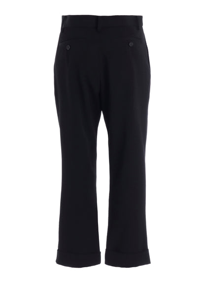 GABARDINE MACKIN PANTS