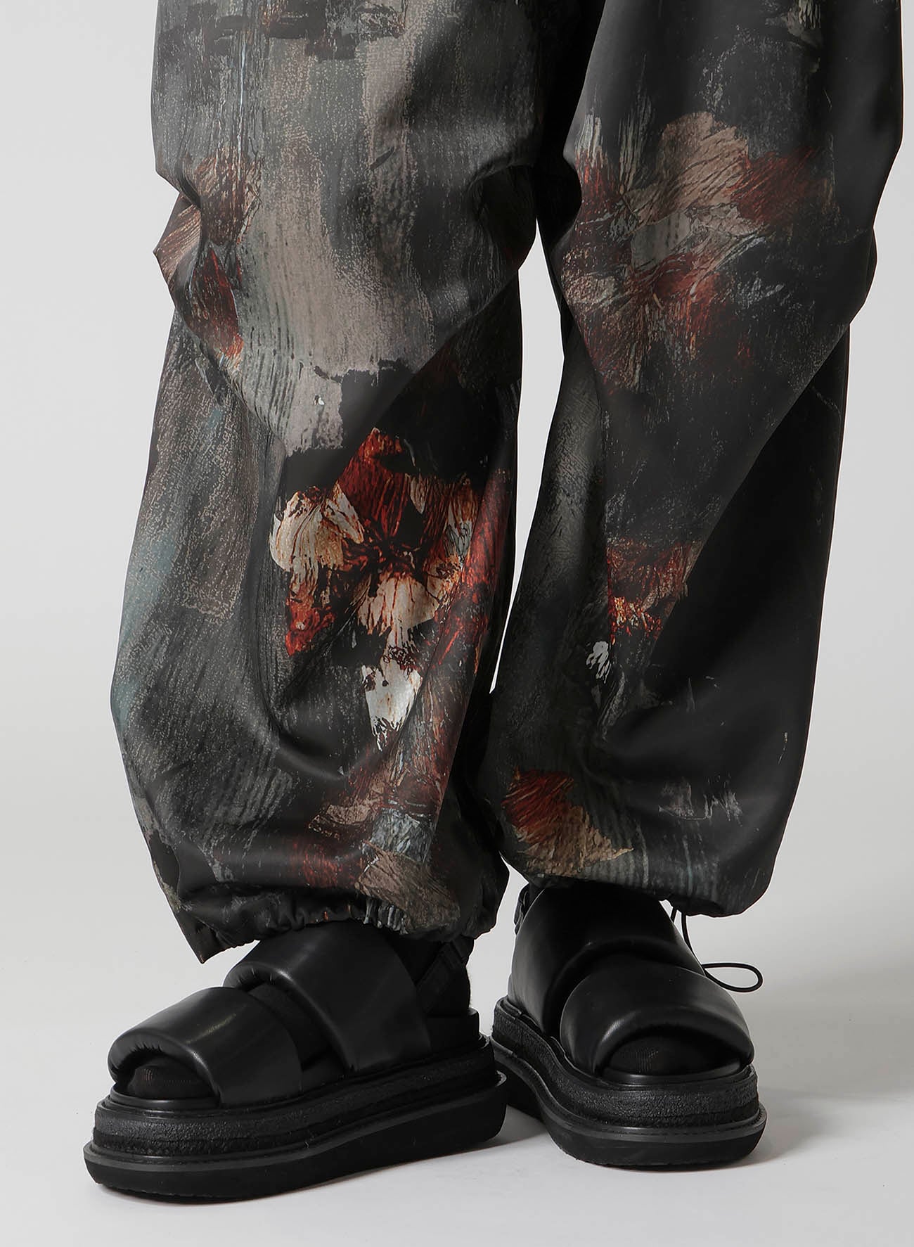 FLOWER PT PARACHUTE PANTS – THE SHOP YOHJI YAMAMOTO FLOWER PT PARACHUTE PANTS – THE SHOP YOHJI YAMAMOTO
