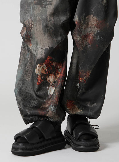 FLOWER PT PARACHUTE PANTS