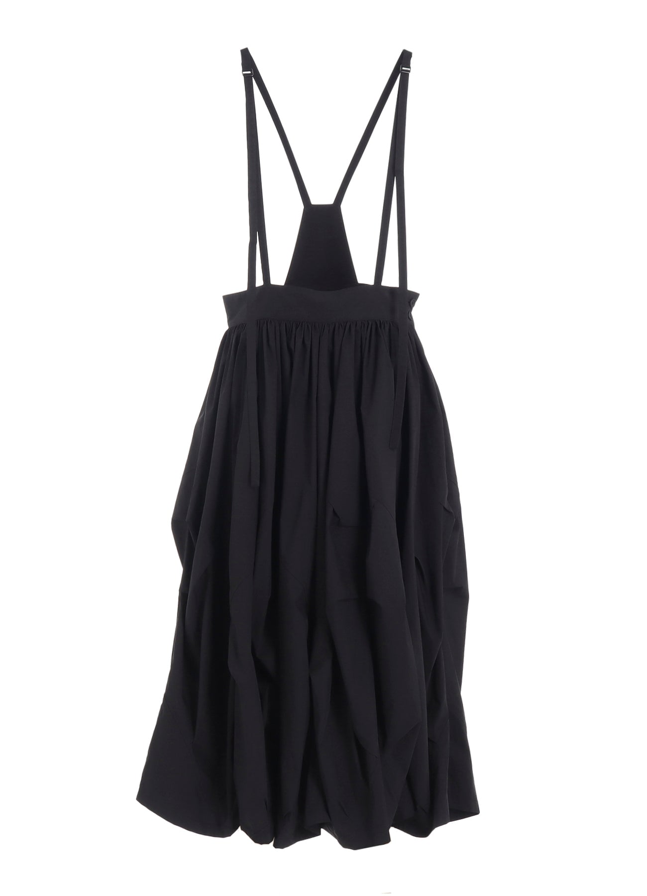 ヨウジヤマモト FT-S51-005 スカート C/PE WEATHER CLOTH SUSPENDER SKIRT – THE SHOP YOHJI YAMAMOTO