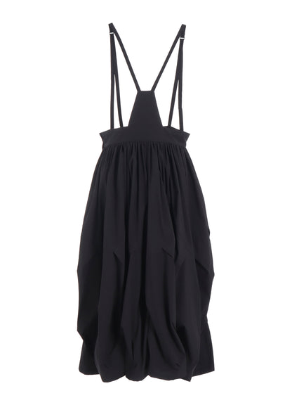 C/PE WEATHER CLOTH SUSPENDER SKIRT