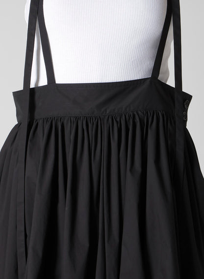 C/PE WEATHER CLOTH SUSPENDER SKIRT
