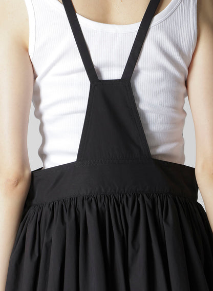 C/PE WEATHER CLOTH SUSPENDER SKIRT