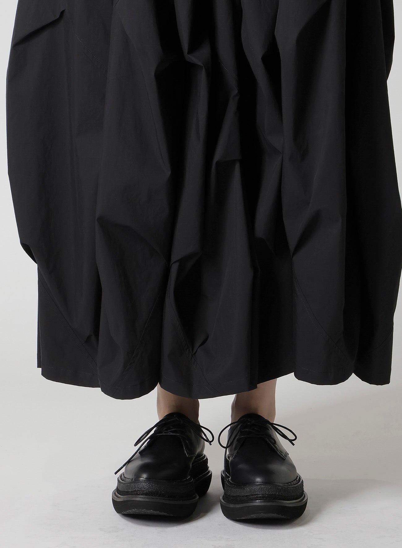 ヨウジヤマモト FT-S51-005 スカート C/PE WEATHER CLOTH SUSPENDER SKIRT – THE SHOP YOHJI YAMAMOTO