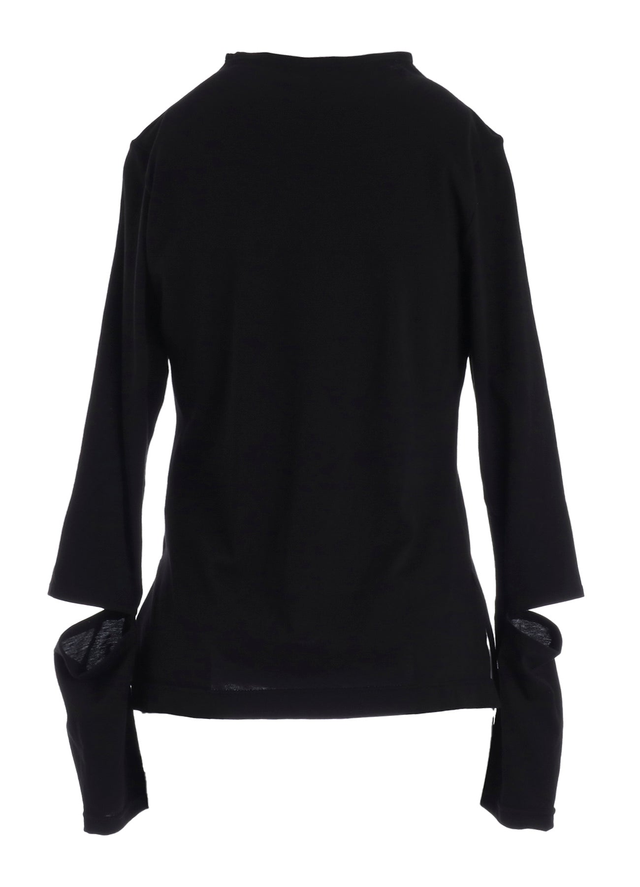 COTTON SINGLE JERSEY SLIT DETAIL T