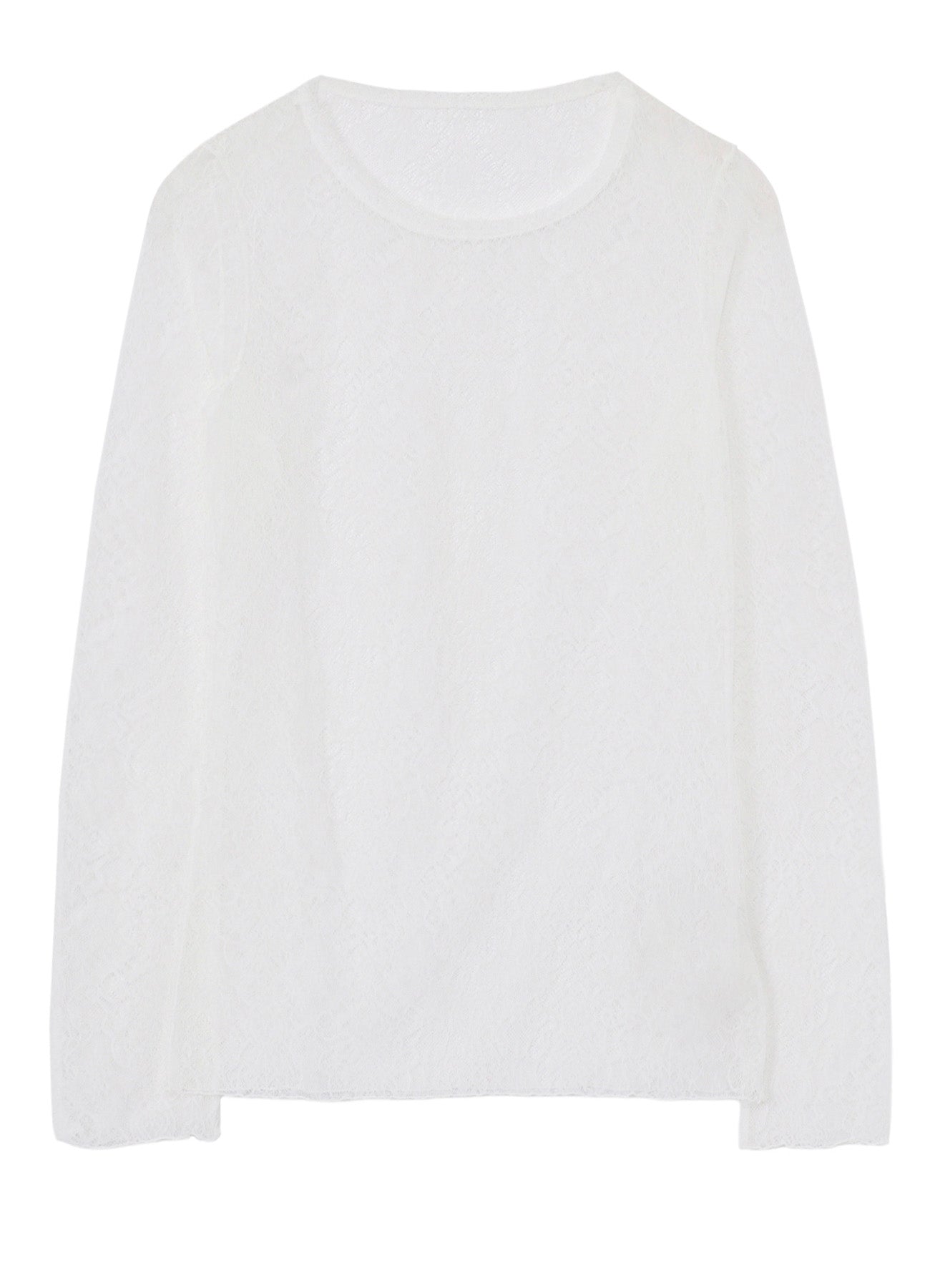 STREACH LACE PULLOVER